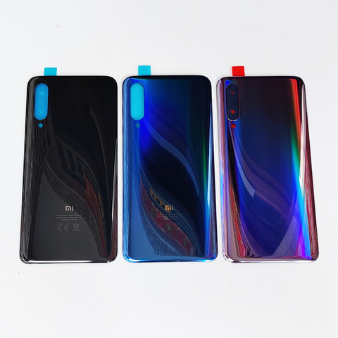 Funda trasera de cristal Original para móvil, reemplazo de batería dura con logotipo de la CE para Xiaomi Mi 9, 100% ► Foto 1/6