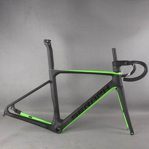 Seraph-Cuadro de bicicleta de carretera de carbono, disco de pintura, T1000, nueva tecnología EPS, Cuadro De Carbono de disco, TT-X23, 2022 ► Foto 1/6