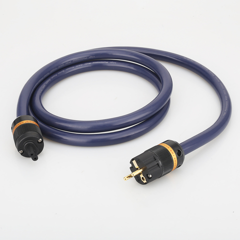 1 pieza P101 6N OCC AC cable de alimentación con VIBORG conectores de potencia de cobre puro figura 8 cable de alimentación fingure 8 conector IEC ► Foto 1/6