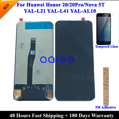 Pantalla LCD Original probada para móvil, montaje de digitalizador táctil para Huawei Honor 20 Pro, Nova 5T ► Foto 1/3