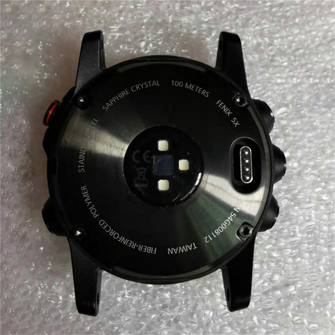 Funda trasera de batería Original con botones para Garmin FENIX 5x, piezas de reparación de relojes deportivos inteligentes ► Foto 1/4
