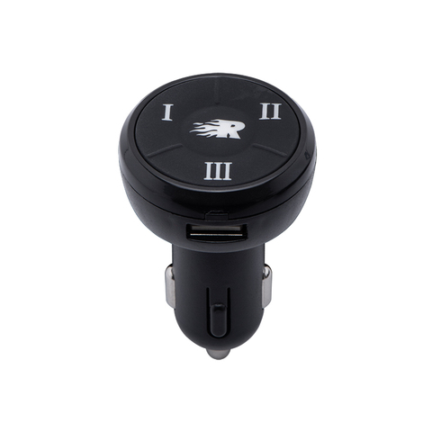 Cargador USB para mechero de coche, dispositivo de carga con control remoto, usado para tubo de escape, control remoto ► Foto 1/6