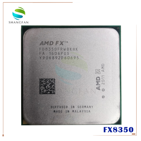 AMD FX-Series FX-8350 FX8350 4,0G 125W FX 8350 FD8350FRW8KHK ocho CORE Socket AM3 + ► Foto 1/1