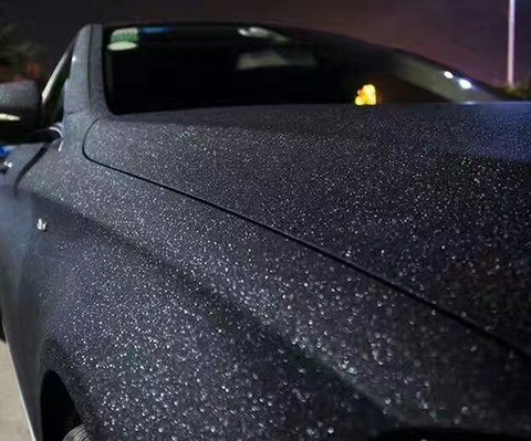 Brillo diamante brillo arenoso película de revestimiento de vinilo para coche película protectora de coche etiqueta engomada de la hoja bicicleta consola de ordenador portátil de la piel ► Foto 1/6