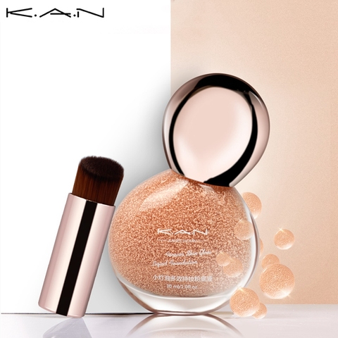 KAN suave mate largo-base duradera líquido Maquillaje facial corrector de cobertura de Control de aceite crema impecable, naturalmente, de la Fundación ► Foto 1/6