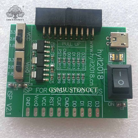 ISP eMMC Adapter ISP herramienta de lectura-escritura EMMC trabajo para Z3X Easy Jtag o caja UFI para mejorar el rendimiento de estabilidad de Huawei OPPO ► Foto 1/5