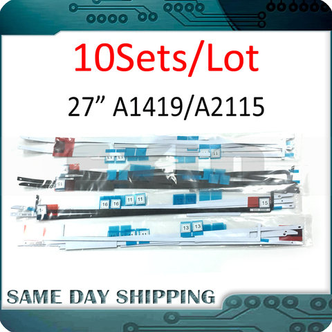 10 set/lote nuevo a1419 pantalla LCD Cintas adhesivo kit de reparación para IMac 27 