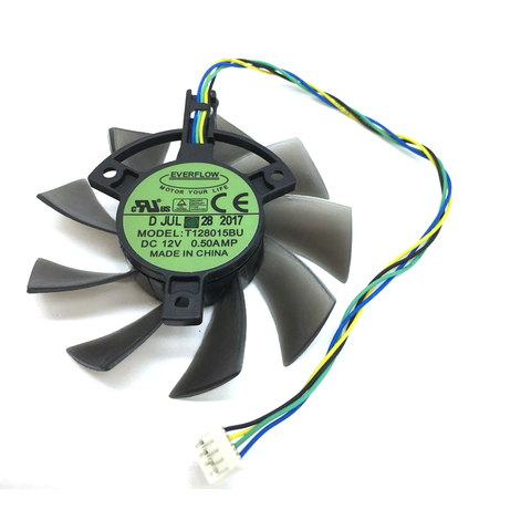 Reemplazo de ventilador de refrigeración para tarjeta gráfica ASUS, cojinete de 75MM, T128015BU / FD8015U12D ► Foto 1/4