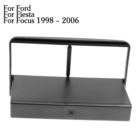 1DIN de reequipamiento de coche DVD marco DVD Panel Dash Kit Car Fascia Radio Audio marco para 1998-2006 Ford Fiesta/ Focus 1 ► Foto 1/6