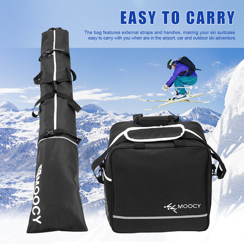 Bolsa de Snowboard de gran capacidad para esquí, botas de esquí impermeables, equipo de esquí al aire libre, bolsa de almacenamiento, organizador Unisex ► Foto 1/6