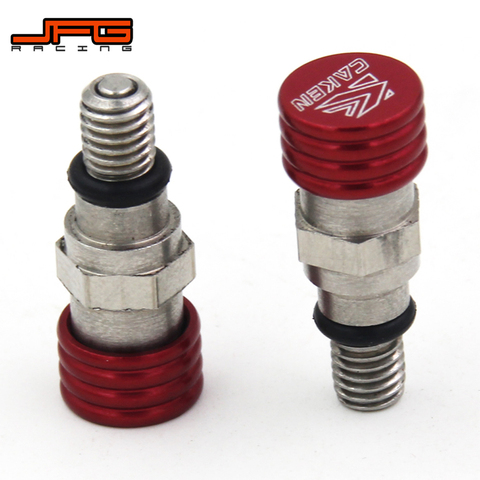 M5 0,8 MM Válvula de drenado de horquilla de aire de la válvula de alivio para HONDA CR125 CR150 CR250 CR500 CRF230F CRF250R CRF250X CRF450R CRF450X FCI 450R 450X ► Foto 1/6