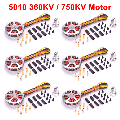 5010 360KV/750KV motores sin escobillas de alto par para ZD550 ZD850 multicóptero QuadCopter avión multieje ► Foto 1/6