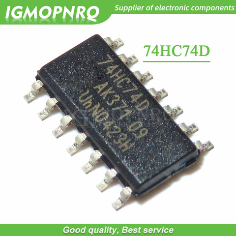 10 Uds 74HC74D SOP14 74HC74 SOP SN74HC74DR SOP-14 SN74HC74 SMD ► Foto 1/1