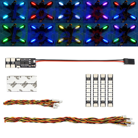 Luces LED RGB superbrillantes para Dron, cuadricóptero, hexacóptero, octacóptero, WS2812B ► Foto 1/1