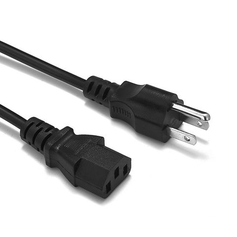 Cable de alimentación de 3 puntas, 1,2 m, 100W, AU, UK, Euro, IEC C13, adaptador de corriente, enrutador, DVD ► Foto 1/1