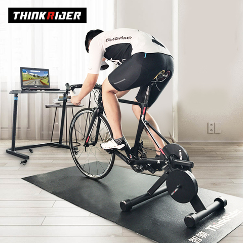 Thinkrider potencia bicicleta entrenador camino de MTB bicicleta-en el poder de ZWIFT PerfPro preset 5% pendiente carrera caliente no necesita energía ► Foto 1/6