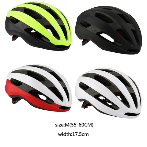 Rnox-Casco aerodinámico de seguridad para bicicleta, ultraligero, Casco de Bicicleta de carretera, rojo, para Ciclismo de montaña, al aire libre ► Foto 1/6