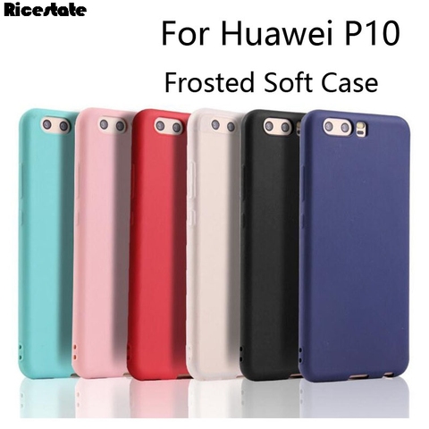 Funda de silicona esmerilada para Huawei P10, funda protectora mate para teléfono Huawei P10 ► Foto 1/6