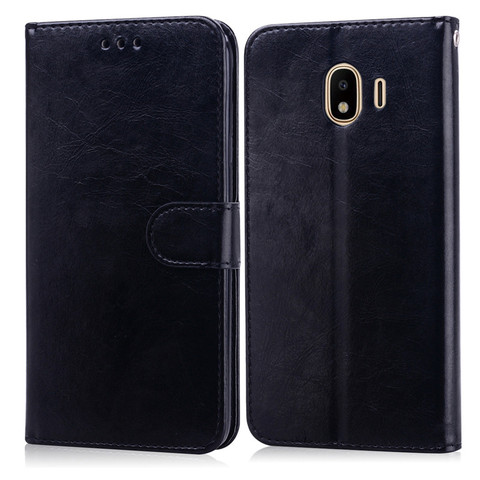 Funda de cuero con tapa para Samsung Galaxy J4 2022, billetera para Samsung Galaxy J4 Plus 2022, carcasa para Samsung J4 2022 ► Foto 1/6