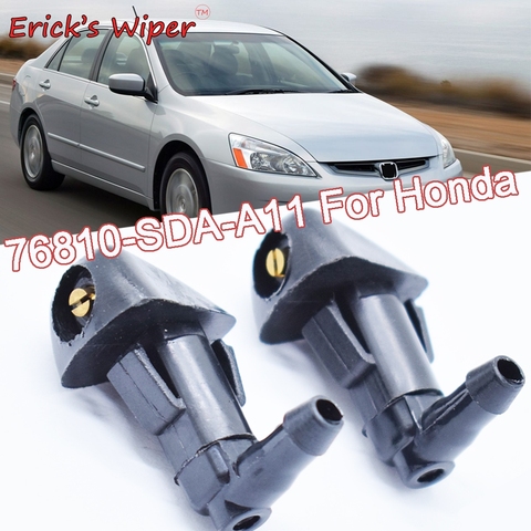 Erick-limpiaparabrisas delantero para Honda Accord MK7 FR-V Civic Element OE #76810-SDA-A11, 2 uds. ► Foto 1/5