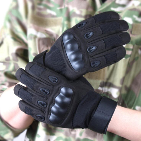 Guantes de combate tácticos militares para Paintball, Airsoft, caza, tiro al aire libre, escalada, ejército, sin dedos/guantes con dedos completos ► Foto 1/5