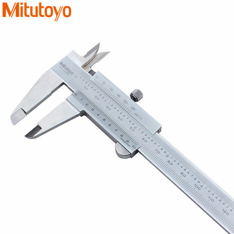 Mitutoyo-calibrador de Metal Vernier, 0-150mm/200mm/300mm/450mm, con autobloqueo métrico y herramientas de medición de pulgadas ► Foto 1/6