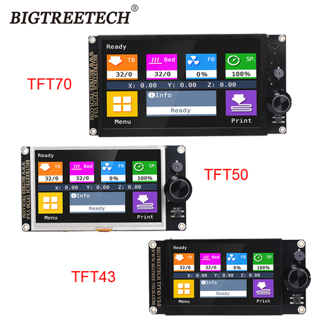 Piezas de impresora 3D BIGTREETECH TFT43 TFT50 TFT70 V3.0, pantalla táctil 12864LCD, WiFi, inalámbrico, para SKR V1.4 Turbo MINI E3 Ender3 ► Foto 1/6