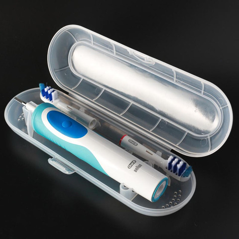 Caja de almacenamiento de cepillos de dientes, estuche portátil para Oral B, caja de viaje eléctrica, soporte para senderismo al aire libre, Camping ► Foto 1/6