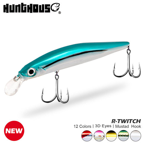 Señuelo para trucha señuelo para pesca de caza señuelo para artista 2022 lubina negra de mar hundimiento minnow wobblers señuelo duro 70mm 7g 80mm 8,5g ► Foto 1/6