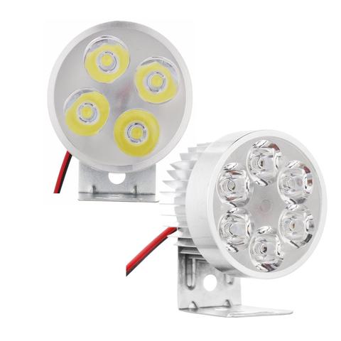 Faro Led superbrillante para motocicletas, 12-90V, 4/6 Led, accesorios para motocicletas ► Foto 1/6