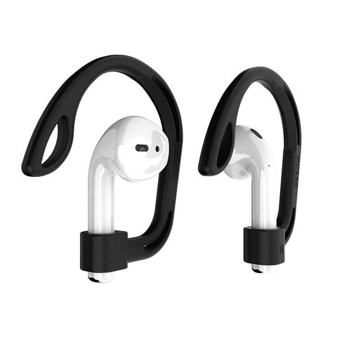 Accesorios para auriculares, 2 uds., soporte de auriculares inalámbrico, ganchos protectores antipérdida para AirPods 1 2, duradero y práctico ► Foto 1/6