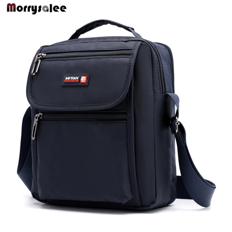 Bolso de hombro impermeable para hombre, cruzado multicapa, de alta calidad, tamaño pequeño, informal, de viaje, novedad ► Foto 1/1