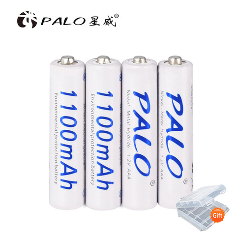 4-8 Uds AAA 3A batería recargable de 1100mAh AAA NI-MH NI MH nimh batería de 1,2 V de 1,2 voltios original de alta capacidad de las baterías actuales ► Foto 1/6