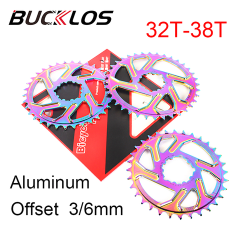 GXP montaña plato de bicicleta 3mm/6mm/32/34/36/38T MTB bicicleta Chainwheel SRAM GXP GX águila XX1 X9 XO X01 ► Foto 1/6