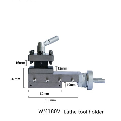 Poste de herramienta de torno MV180/210, WM180V /PL180V/cuadrado, accesorios de poste de torno ► Foto 1/4