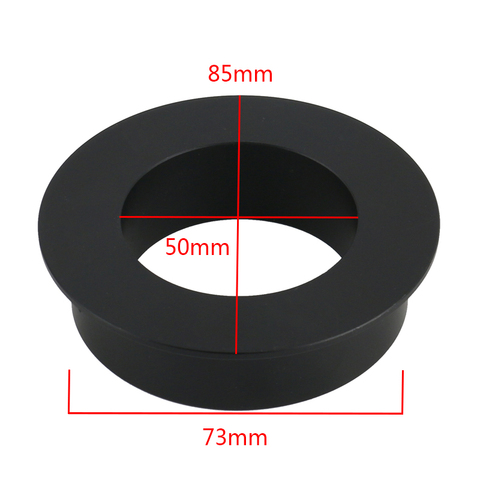 Anillo adaptador para microscopio estéreo, soporte de enfoque para convertir lente de microscopio Monocular de 76mm a 50mm ► Foto 1/6