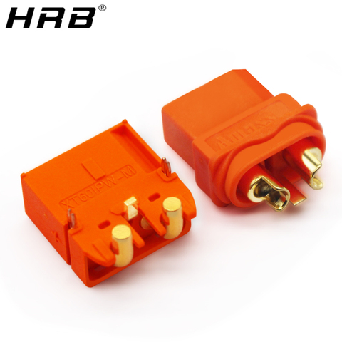 Amass XT60I XT60IPW XT60I-PW hombre XT60-I hembra 2 + 1 Conector Pin de señal macho para el RC Lipo batería controlador de cargador de piezas de Motor ► Foto 1/6