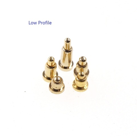 5 uds Pogo pin elasticidad cargado brida diámetro 2,0mm Altura 2,0, 3,0, 4,0, 5,0, 6,0, 7,0, 8,0, 9,0, 10,0, 12,0, 14,0, 16,0, 18,0 SMT ► Foto 1/5