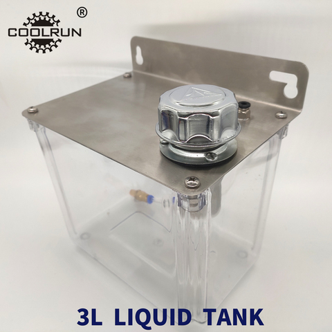 Caja de agua de lubricación CNC con torno de filtro, fresadora, máquina de grabado, tanque de aceite ► Foto 1/1