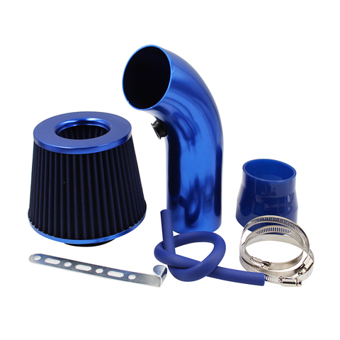 Sistema de admisión de aire frío para coche, Kit completo de tubo de inducción Turbo de 3 