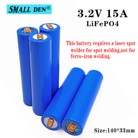 Lifepo4-Batería de 3,2 mAh para bicicleta eléctrica, batería de 1-6 33140 V, 15Ah, 15000 ► Foto 1/6