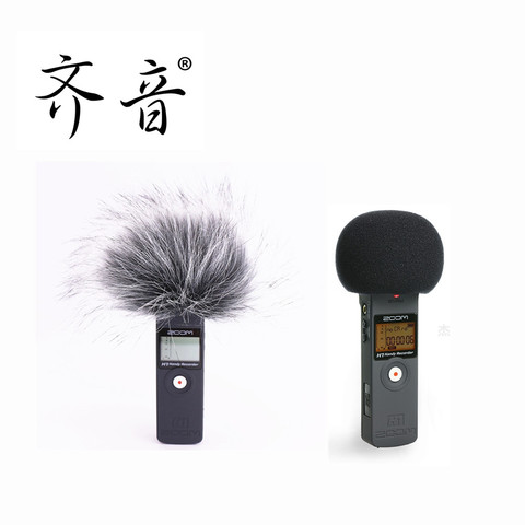 Cubierta de espuma para exteriores, protector de micrófono de filtro a prueba de viento para Zoom H1 H1N 95AF ► Foto 1/6