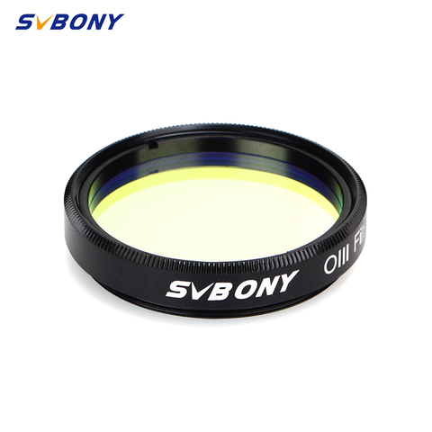 SVBONY filtro O-III de 2 pulgadas SV115 filtro de contaminación lumínica de corte de banda estrecha de 18 nm para telescopio astronómico filtro monocular O-III F9186B ► Foto 1/5