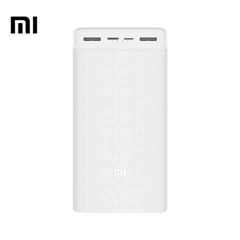 Alimentación de potencia de Xiaomi Banco 3 18 W 30000 mAh carga rápida Carga corriente pequeña banco de potencia pavimentadora de Banco pb3018zm ► Foto 1/6