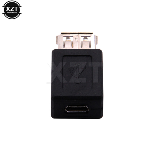 Convertidor de enchufe adaptador USB 2,0 tipo A conector hembra A Micro USB B hembra, usb A micro-USB de carga, Conector de transmisión de datos ► Foto 1/4