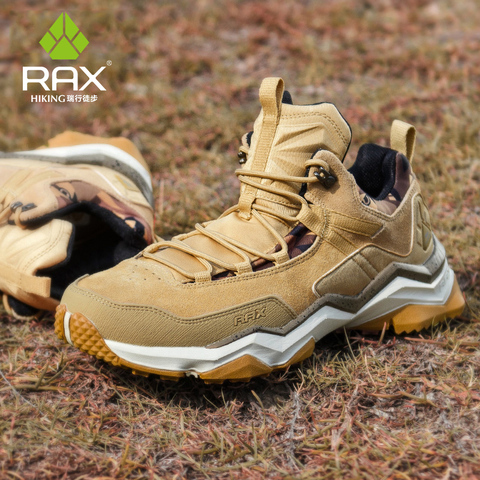 RAX-zapatos de senderismo impermeables para hombre, zapatillas transpirables, botas de Trekking para exteriores, 2022 ► Foto 1/6