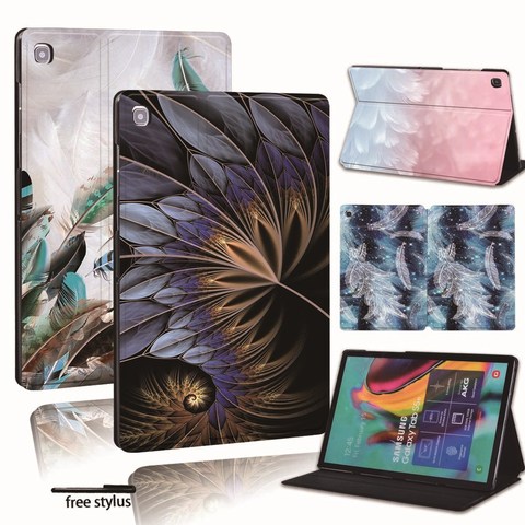 Funda de cuero para tableta Samsung Galaxy Tab A 8,0 9,7 10,1 10,5/Tab S6 Lite/Tab A6 7 