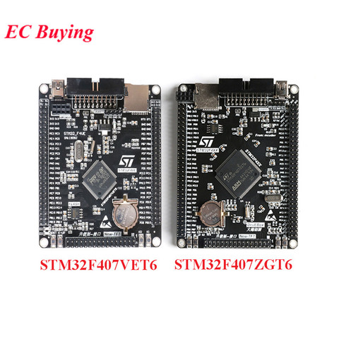 STM32F407VET6 STM32F407ZGT6 STM32F407 STM32 Placa de desarrollo de placa de núcleo de brazo de sistema F407 Cortex-M4 tablero de aprendizaje de un solo Chip ► Foto 1/6