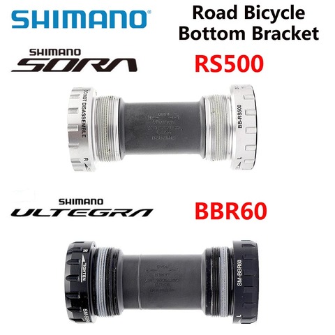 Shimano-soporte inferior para bicicleta de carretera ULTEGRA 105, TIAGRA SORA SM-BBR60, RS500, Hollowtech II, 68mm, BBR60 ► Foto 1/5