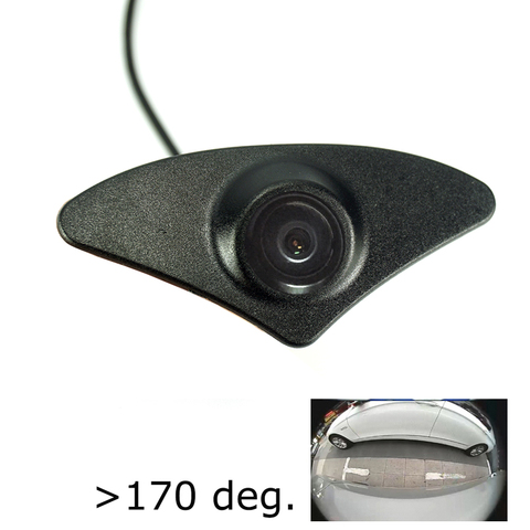 Cámara de visión delantera para coche, dispositivo de visión frontal CCD AHD para Mazda 6 ATENZA 2015 2016, positve, impermeable, 180deg fisheye, visión nocturna ► Foto 1/6